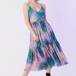 JUPITER SHEER MIDAXI DRESS - LIMITED (Size Medium)